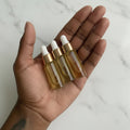 Echantillons d'huiles de massage